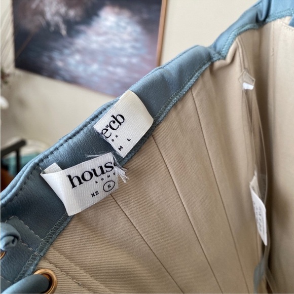 House‎ of CB Nastassia Cool Blue Embellished Satin corset NWOT size S - Picture 8 of 17